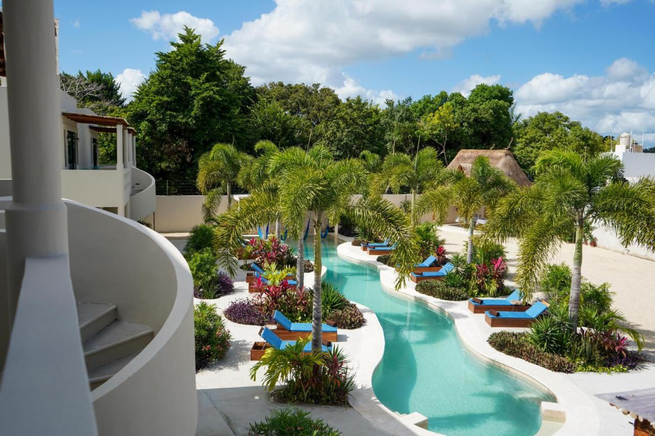 Hotel Blue Palm Bacalar Esterno foto