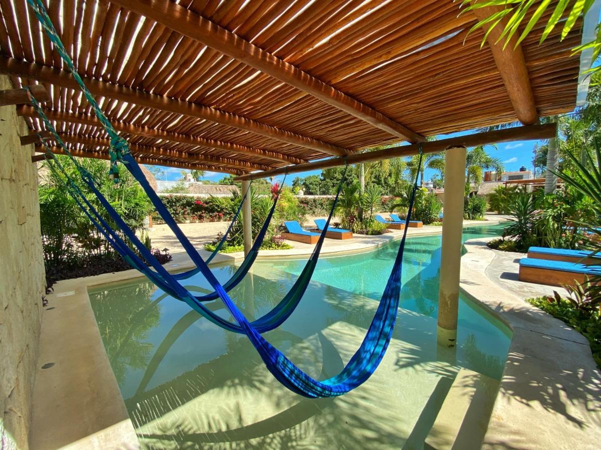 Hotel Blue Palm Bacalar Esterno foto