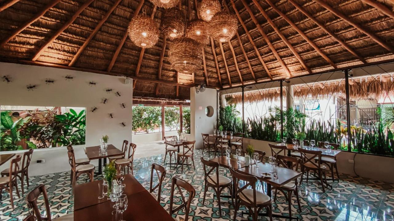 Hotel Blue Palm Bacalar Esterno foto