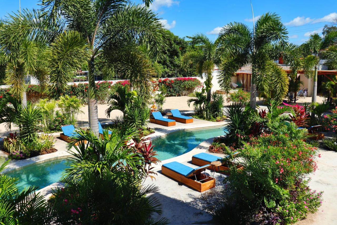 Hotel Blue Palm Bacalar Esterno foto