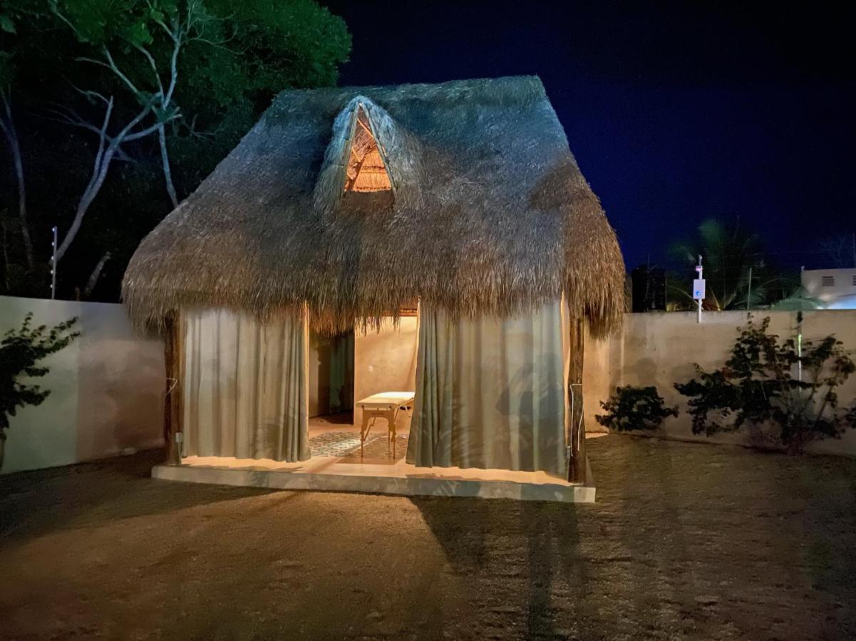 Hotel Blue Palm Bacalar Esterno foto
