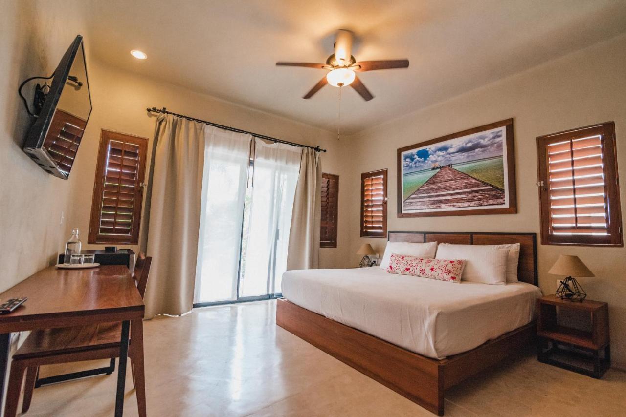 Hotel Blue Palm Bacalar Esterno foto