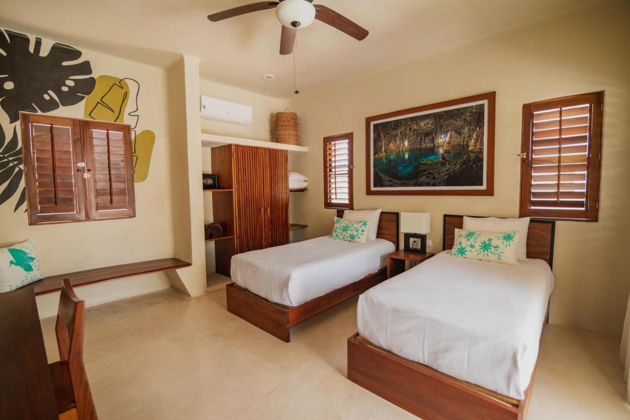 Hotel Blue Palm Bacalar Esterno foto