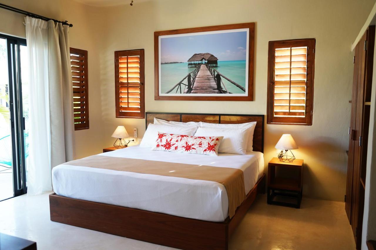 Hotel Blue Palm Bacalar Esterno foto