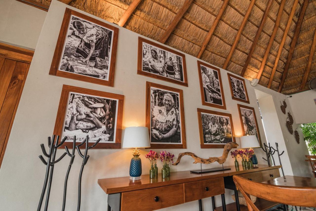 Hotel Blue Palm Bacalar Esterno foto