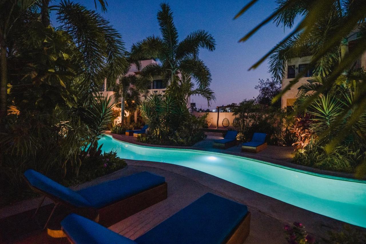 Hotel Blue Palm Bacalar Esterno foto